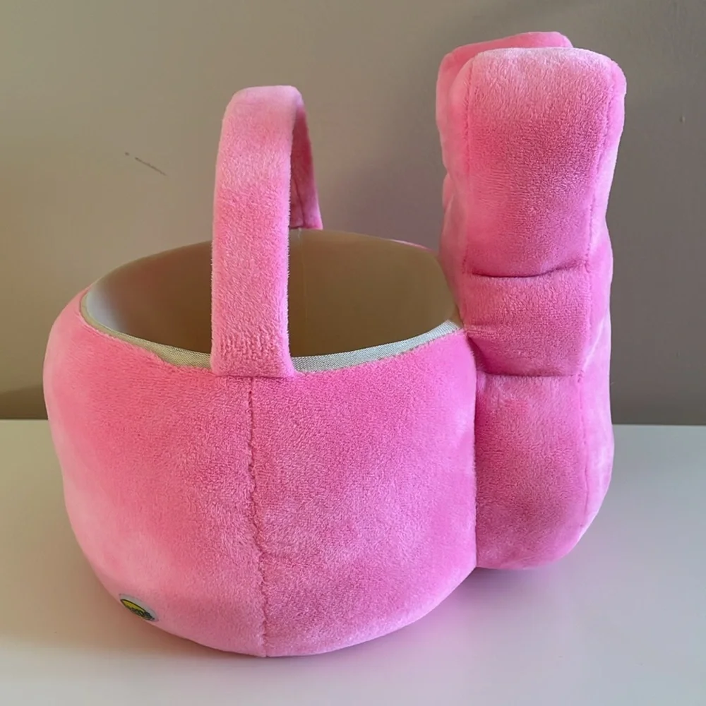 Peeps Pink Plush Basket